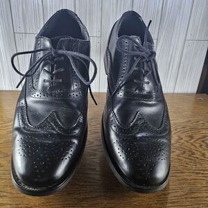 G H Bass & Co Adrian Mens Oxford Dress Lace Up Shoes 12D good condition